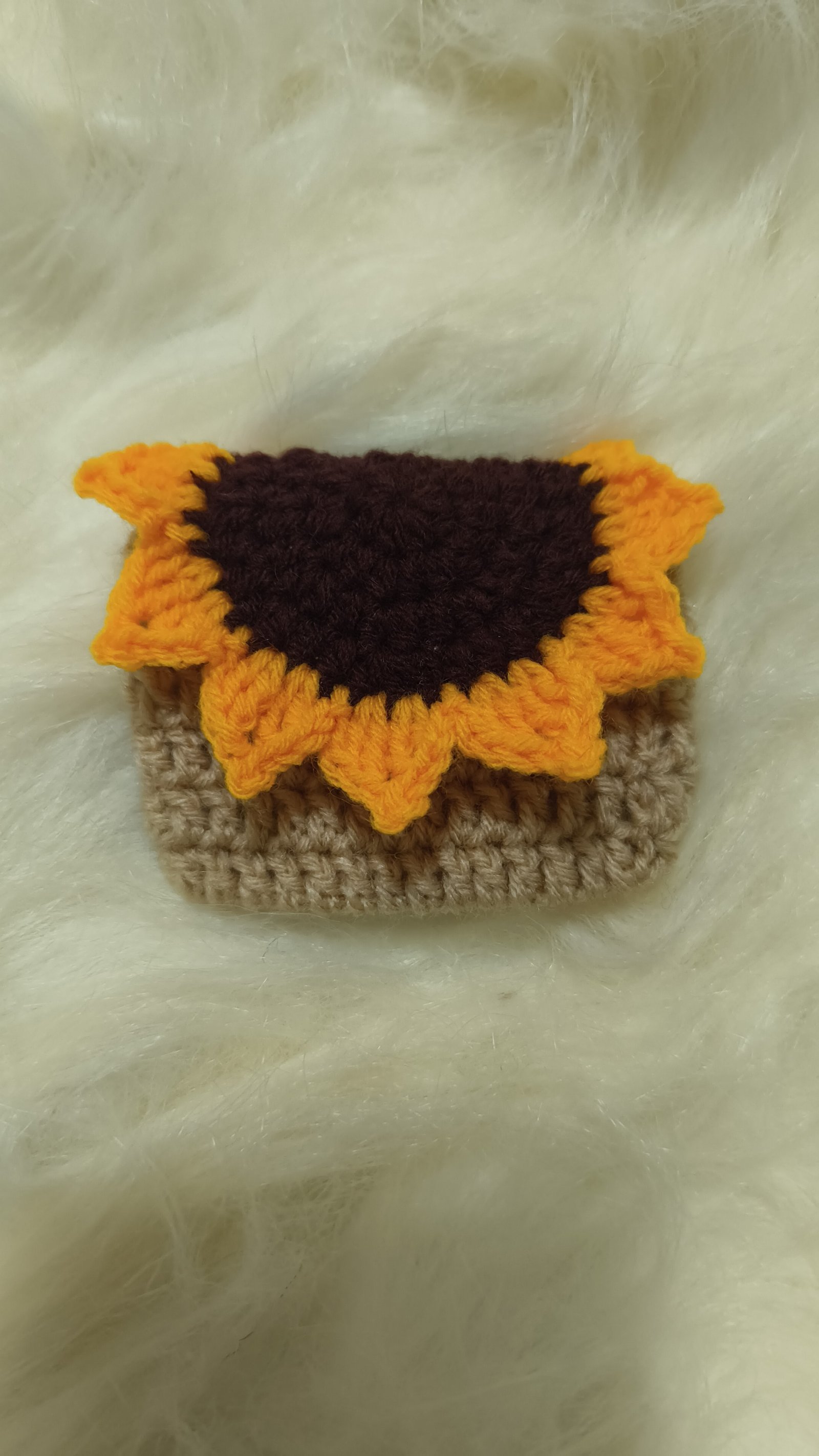 Deluxe Multi-Tone Crochet Shoulder Tote