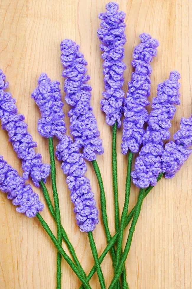 Rustic Lavender Bloom Stem