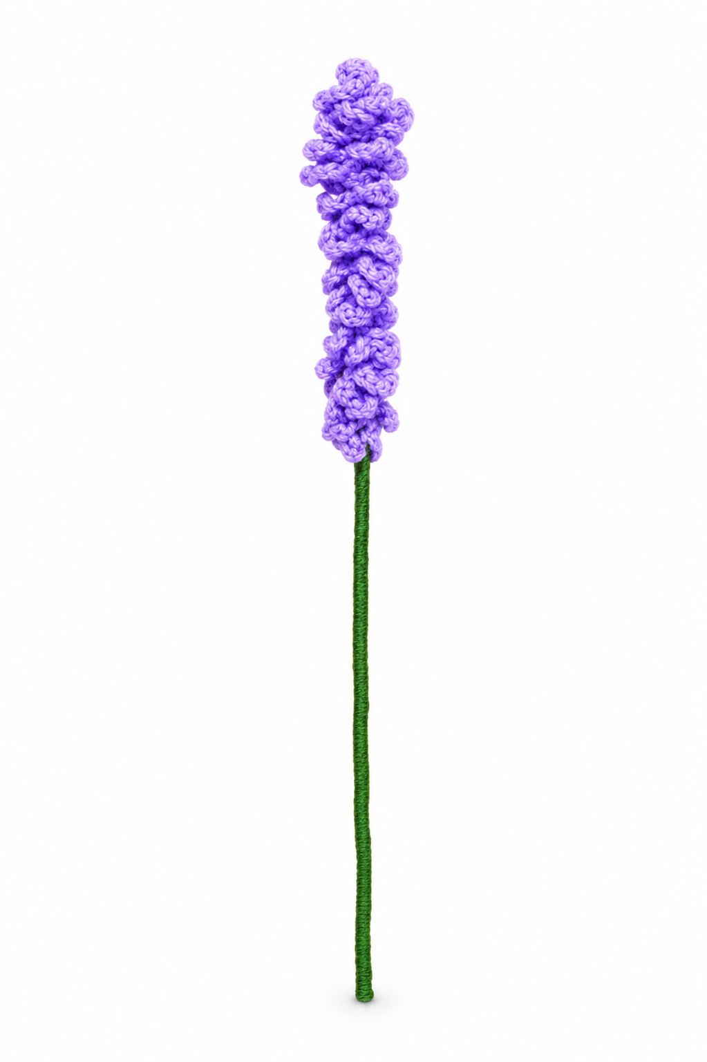 Classic English Lavender Crochet Stem
