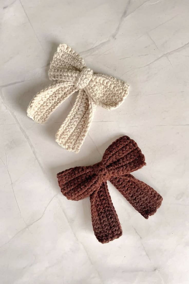 Trio Flower Accent Crochet Hair Band