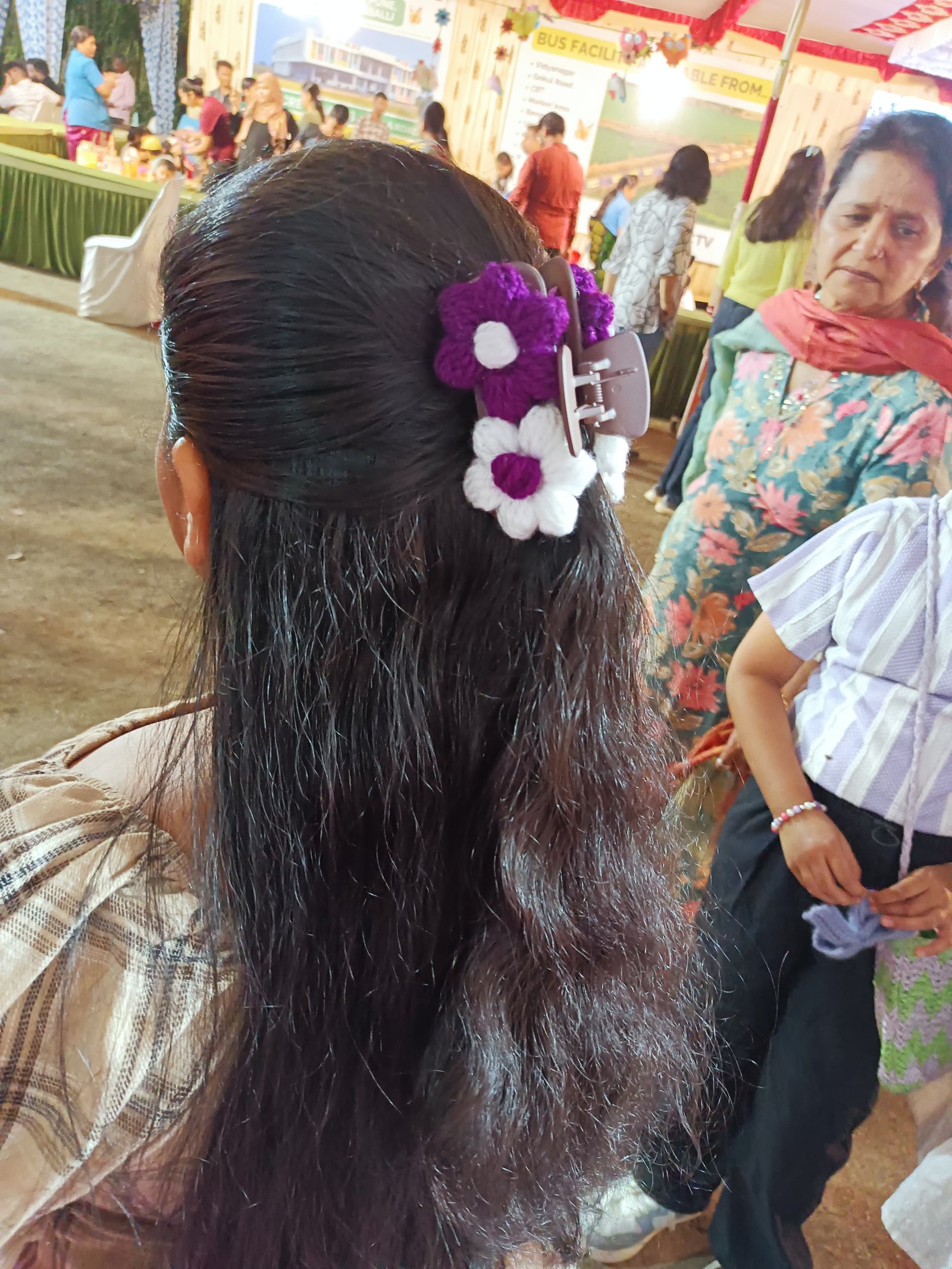 Elegance Braided Crochet Hairband