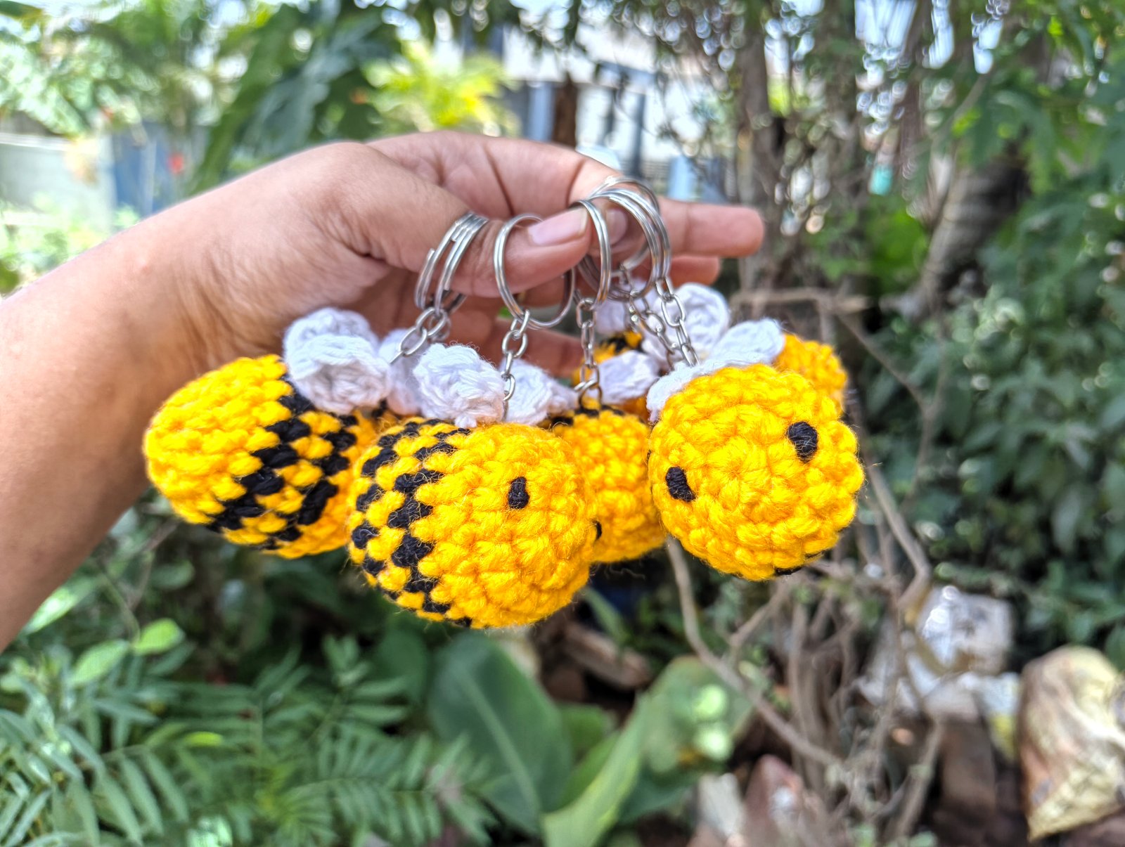 Handmade Botanical Crochet Decor Pot